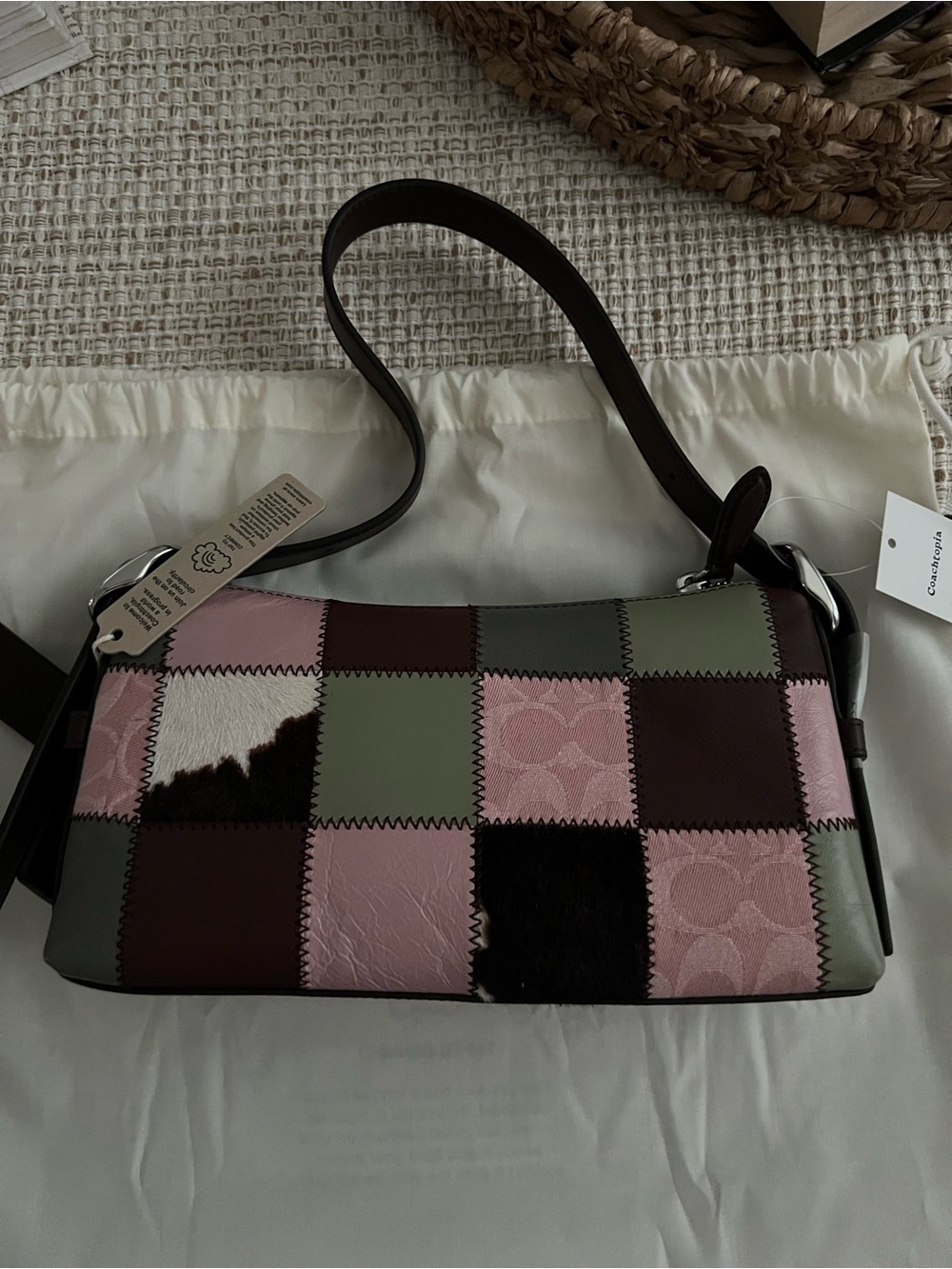 Coachtopia pink Alter Ego Small Slouchy Shoulder Bag - Picture 2 of 4